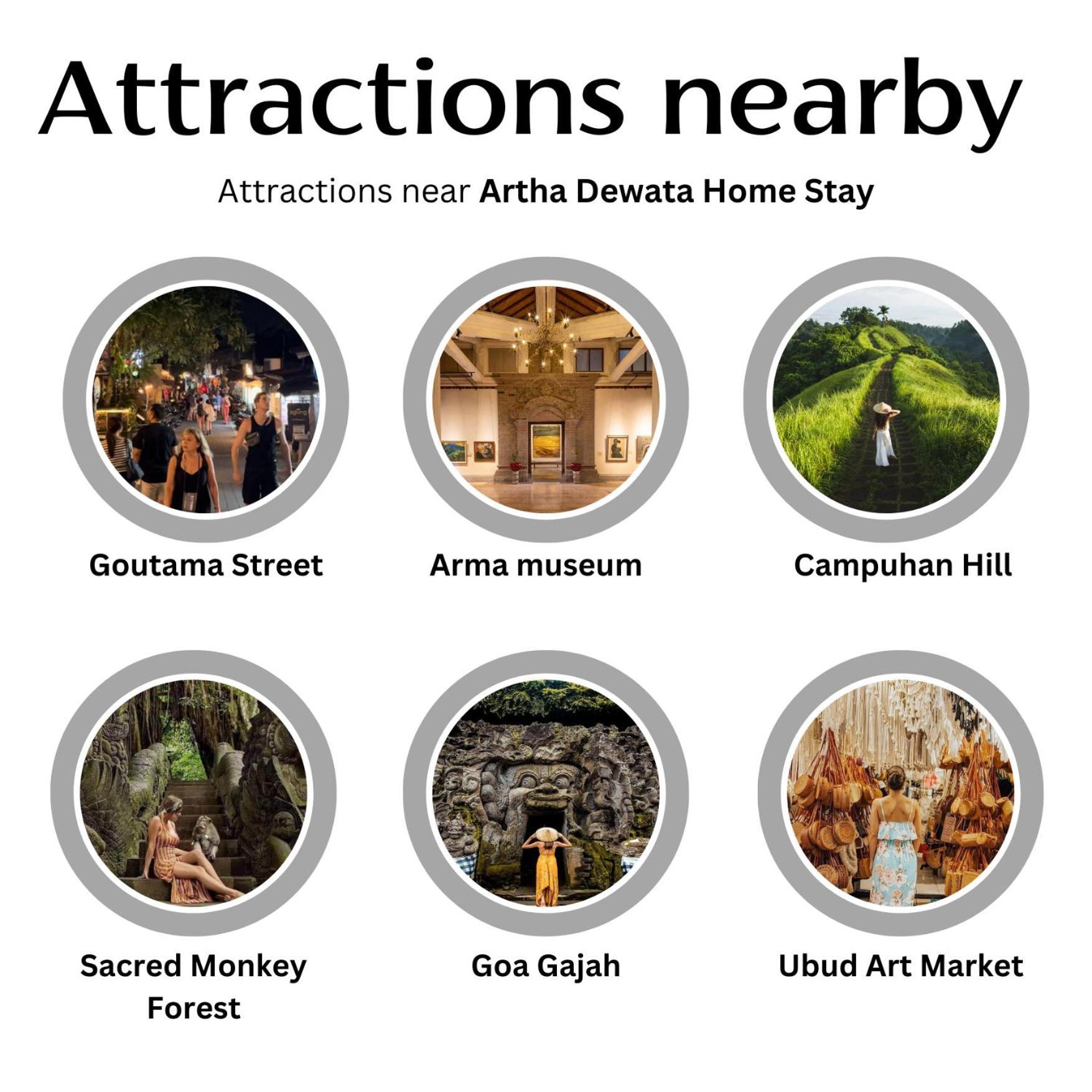 Artha Dewata Home Stay Ουμπούντ Εξωτερικό φωτογραφία